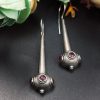 Antique-Silver-Replica-Oxidised-Drop-Design-Tribal-Handcrafted-Hook-Earrings