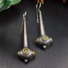 Antique-Silver-Replica-Oxidised-Drop-Design-Tribal-Handcrafted-Hook-Earrings