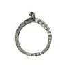 Designer-Peacock-Silver-Replica-Kada-Bangle-For-Girls-Opeanable-Bracelet
