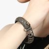 Designer-Peacock-Silver-Replica-Kada-Bangle-For-Girls-Opeanable-Bracelet