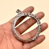 Designer-Peacock-Silver-Replica-Kada-Bangle-For-Girls-Opeanable-Bracelet