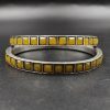 Silver-Look-aLike-Oxidised-Stone-Replica-Bangle