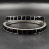 Silver-Look-aLike-Oxidised-Stone-Replica-Bangle