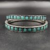 Silver-Look-aLike-Oxidised-Stone-Replica-Bangle