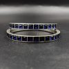 Silver-Look-aLike-Oxidised-Stone-Replica-Bangle