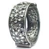 Floral-Art-Silver-Replica-Stone-Work-Oxidised-Bangle-Kada-For-Girls