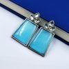 Monalisa-Stone-Jewellery-Oxidised-Silver-Replica-Stone-Stud-Earrings
