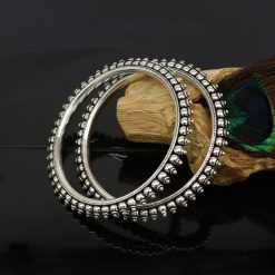Jaipuri-Oxidised-Chudiya-German-Silver-Bangle