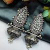 Handcrafted-Oxidised-Silver-Replica-Earrings