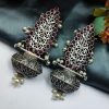Handcrafted-Oxidised-Silver-Replica-Earrings