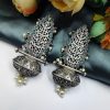Handcrafted-Oxidised-Silver-Replica-Earrings