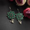 Oxidised-Stone-Hook-Earrings-Daily-Wear-Earrings