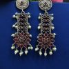Designer-Oxidised-Silver-Look-aLike-Dangler-Earrings