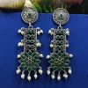 Designer-Oxidised-Silver-Look-aLike-Dangler-Earrings