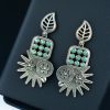 Silver Replica Earrings - Trendy Silver Look-Alike Dangler Earrings for Women