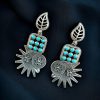Silver Replica Earrings - Trendy Silver Look-Alike Dangler Earrings for Women