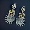 Silver Replica Earrings - Trendy Silver Look-Alike Dangler Earrings for Women