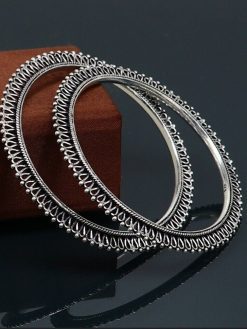 Oxidised-Chudiya-German-Silver-Bangle-For-Girls