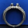 Peacock-Kada-Bangle-Traditional-Silver-Replica-Openable-Bracelet