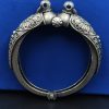 Peacock-Kada-Bangle-Traditional-Silver-Replica-Openable-Bracelet