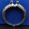 Peacock-Kada-Bangle-Traditional-Silver-Replica-Openable-Bracelet