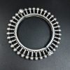 Silver Kada for women - Silver look alike Replica Openable Bangle 4 photo 2024 02 01 14 00 36