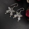 German Silver Casual Wear Hook Earrings For Girls
