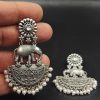 Premium-Designer-Elephant-Earrings-Silver-Replica-Jewelry