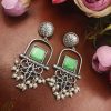 Silver-Look-Like-Oxidised-Earrings-Trendy-Dangler-Jewelry