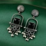 Silver Look Like Oxidised Earrings - Best Trendy Dangler Jewelry