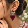 Illuminate Your Look: Monalisa Stone Earrings - Sterling Silver Danglers