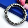 Openable-Kada-Bangle-Oxidised-Silver-Replica-Bracelet