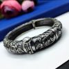 Openable-Kada-Bangle-Oxidised-Silver-Replica-Bracelet