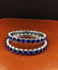Traditional Oxidised Bangles | Premium Quality Silver Replica Chudiya For Girls