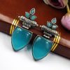 Illuminate Your Look: Monalisa Stone Earrings - Sterling Silver Danglers