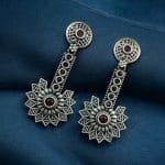 Bulk 262 Silver Look aLike Dangler Earrings - Light Weight Casual Earring - "Pink"