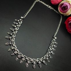 Oxidized Ratnagiri Necklace | Light Weight Choker