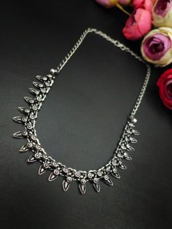 Oxidized Ratnagiri Necklace | Light Weight Choker