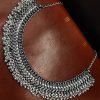 Oxidised Ghunghroo Choker Necklace - Elegant silver-plated jewelry