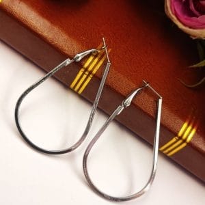 Hoop Earrings - Light Weight Office Wear Jewelry