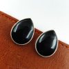 Stone Stud Earrings | Silver Replica Monalisa Earring | Casual Wear Jewelry