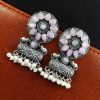 Trendy Oxidised Earrings - Traditional Stud Earring For Girls