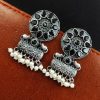 Trendy Oxidised Earrings - Traditional Stud Earring For Girls