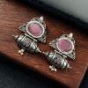 Traditional Afghani Earrings - Best-Selling Pearl Beads Oxidised Studs