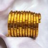 Oxidised Fexiable Bangle | Spiral Twist Bracelet | Affordable Spring Style Chudiya