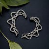 Silver Replica Snake Design Earcuff | Unique Earrings Without Piercing