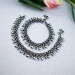Oxidised Payal | Silver Plated Best Traditional Rajasthani Anklets For Girls