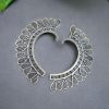 Antique Silver Earcuff | Heart Shape Ear cuff | Silver Replica Earrings