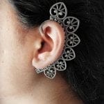Unique Style Earcuff | Free Size Earrings | Silver Replica Jewellery