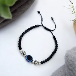 Evil Eye Bracelets | German Silver Charms Protective Jewelry
